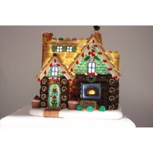 Lemax Christmas Village - Yule Log Cabin